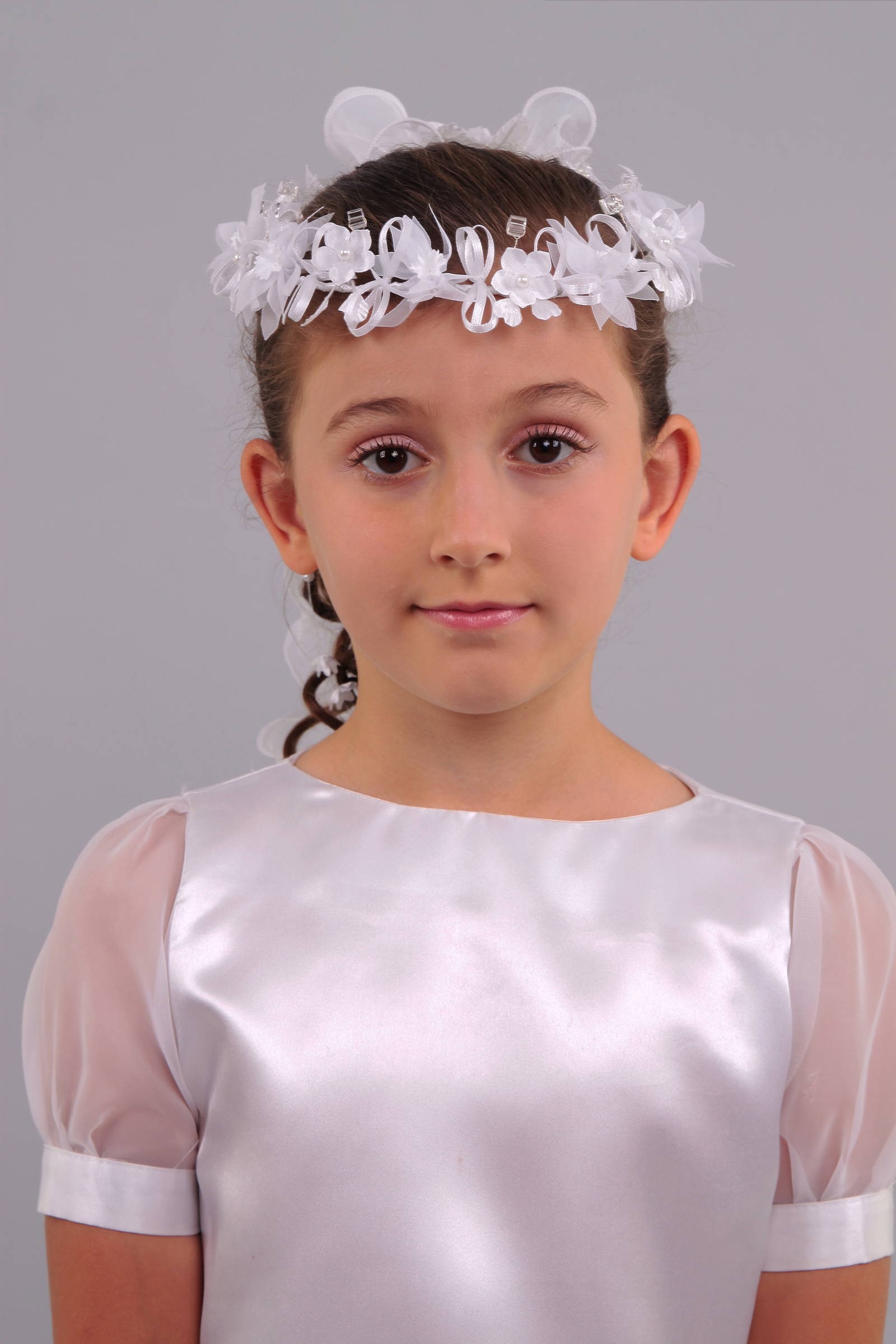 Wianek komunijny delikatny W18 - obraz 1