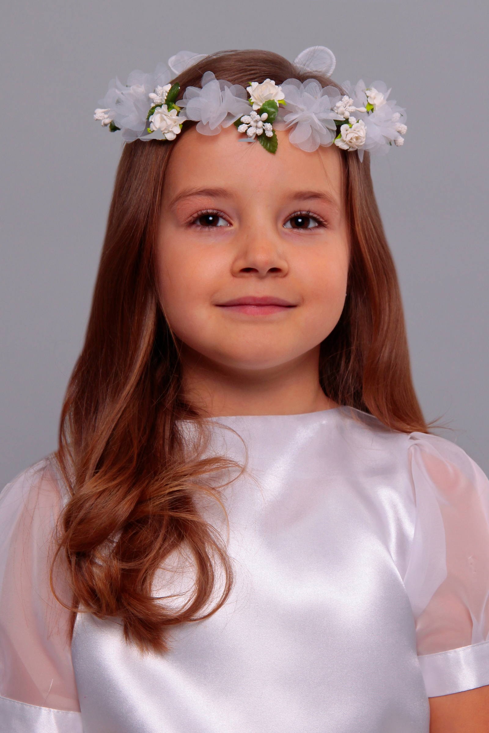 Wianek komunijny delikatny W24 - obraz 1