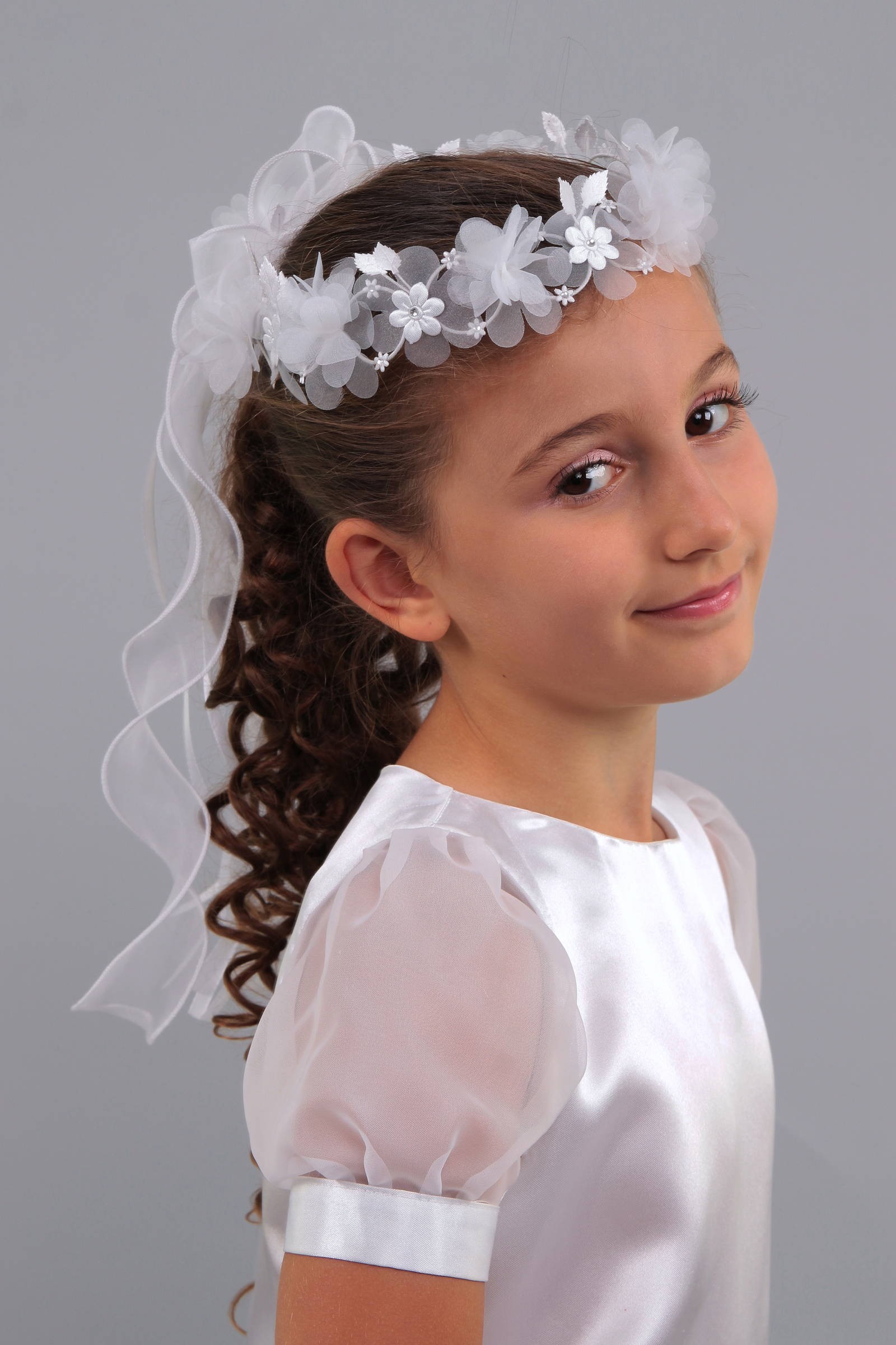 Wianek komunijny delikatny W32 - obraz 0