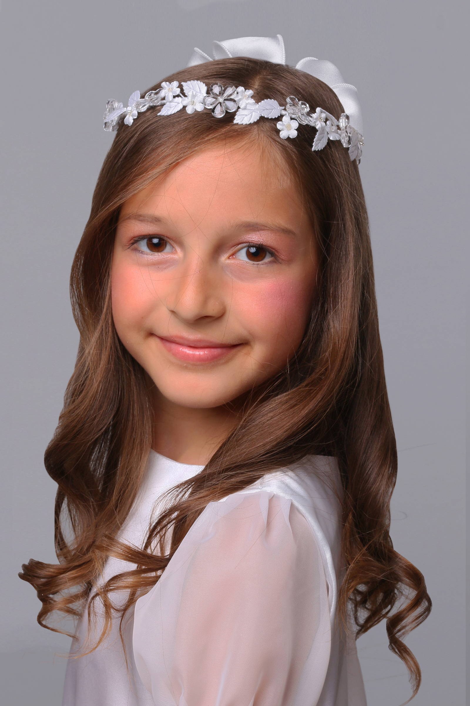 Wianek komunijny delikatny W33 - obraz 1