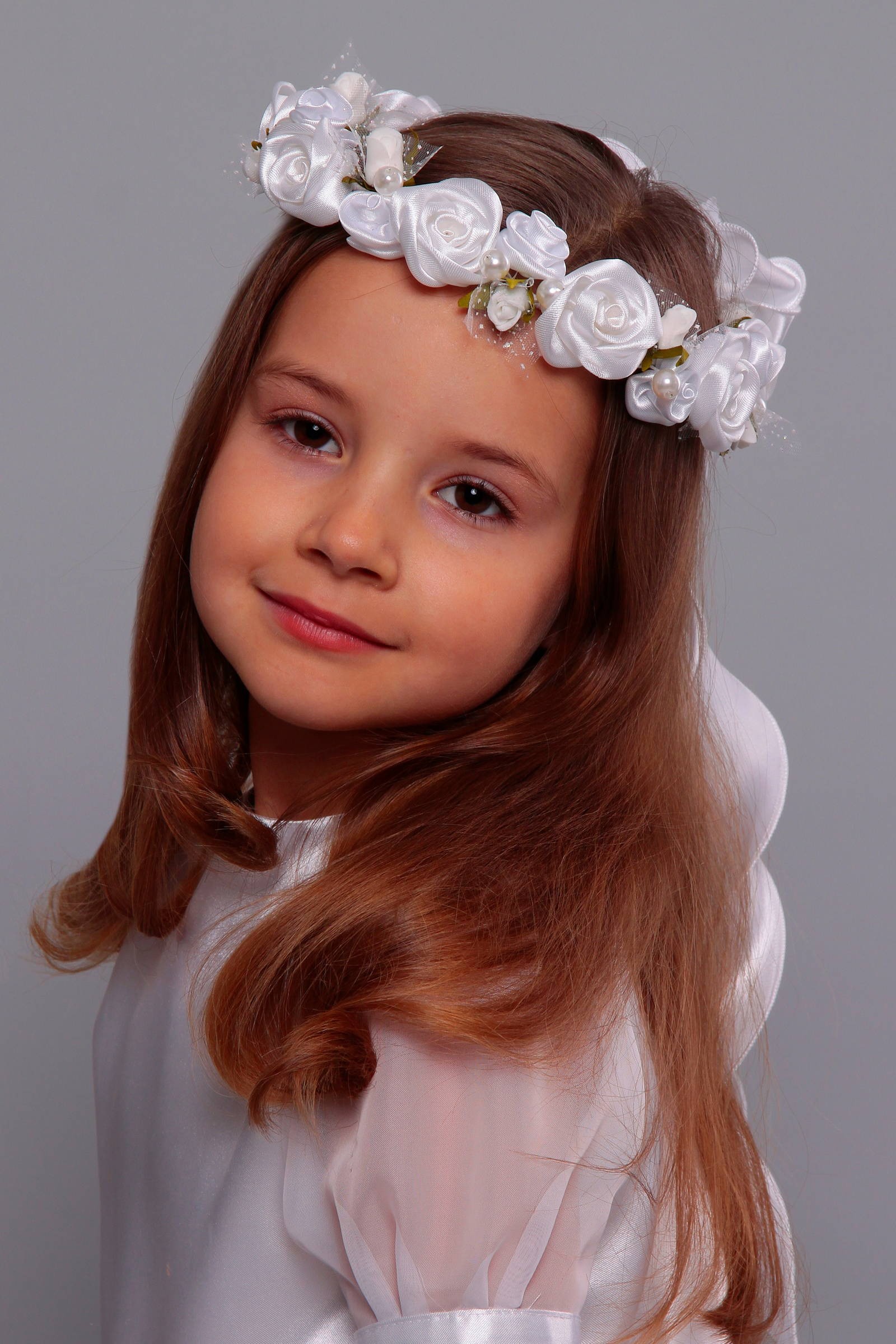 Wianek komunijny delikatny W47 - obraz 0