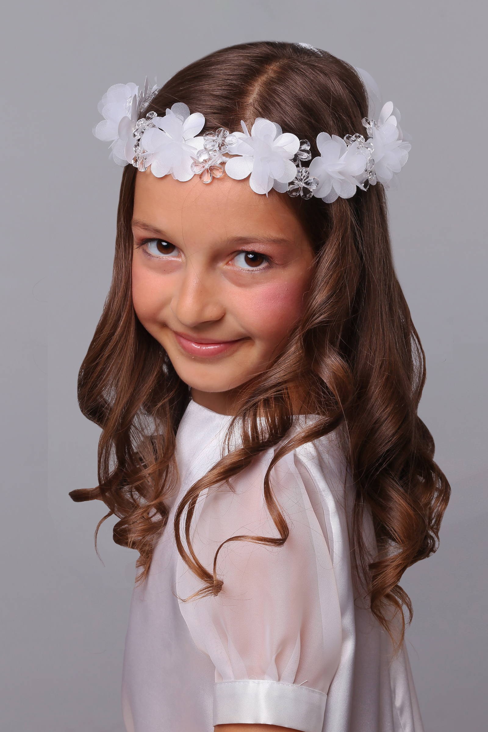 Wianek komunijny delikatny W39 - obraz 0