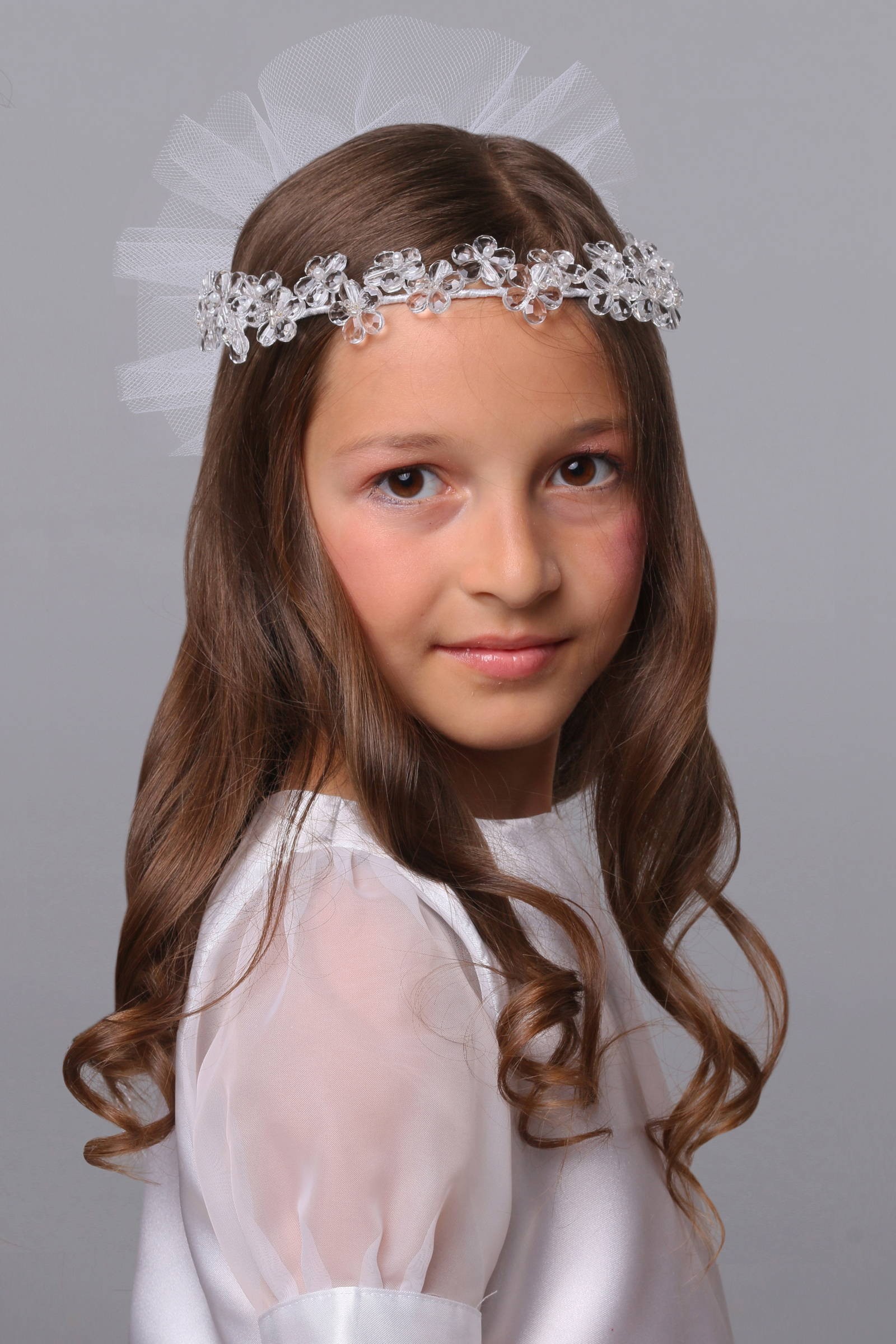 Wianek komunijny delikatny W35 - obraz 0