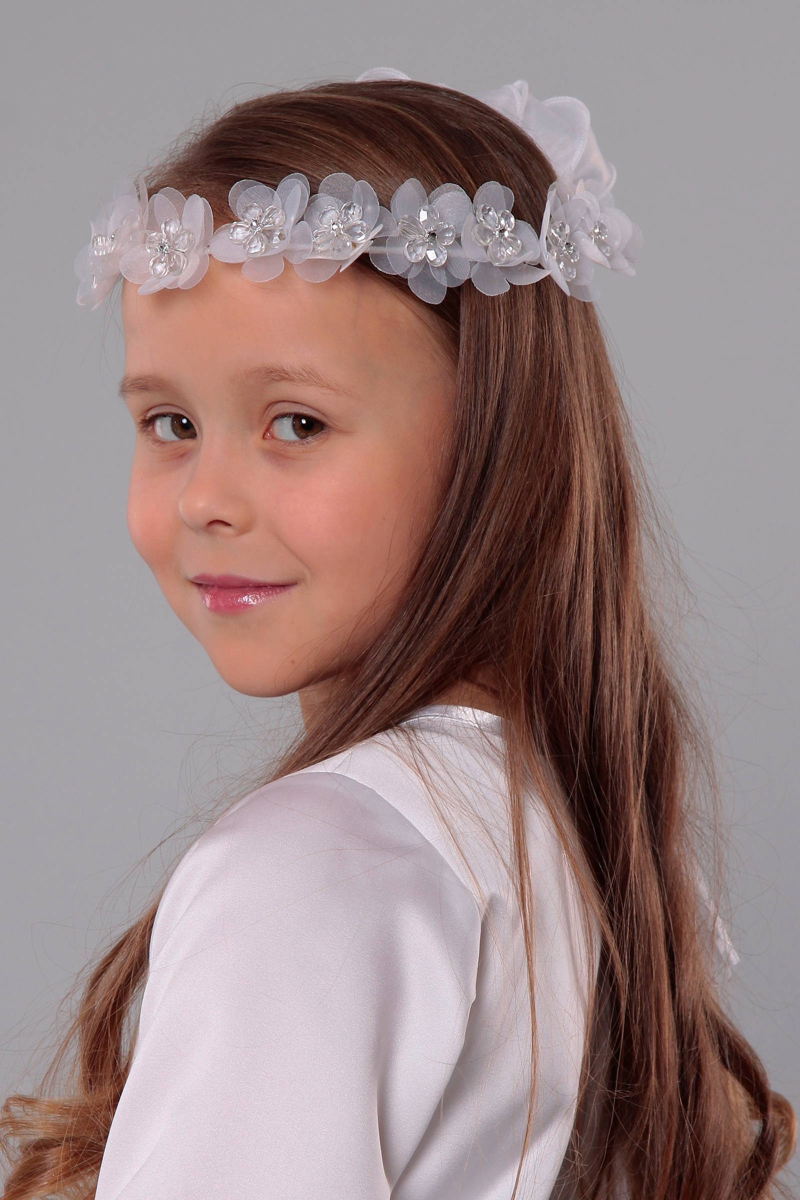 Wianek komunijny delikatny W36 - obraz 0