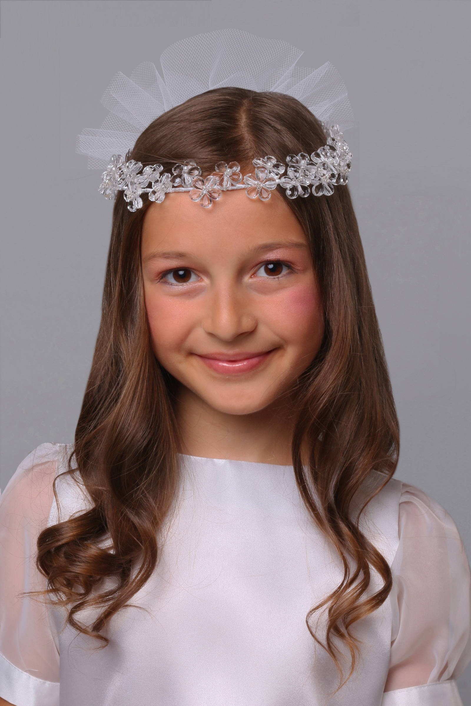 Wianek komunijny delikatny W35 - obraz 1