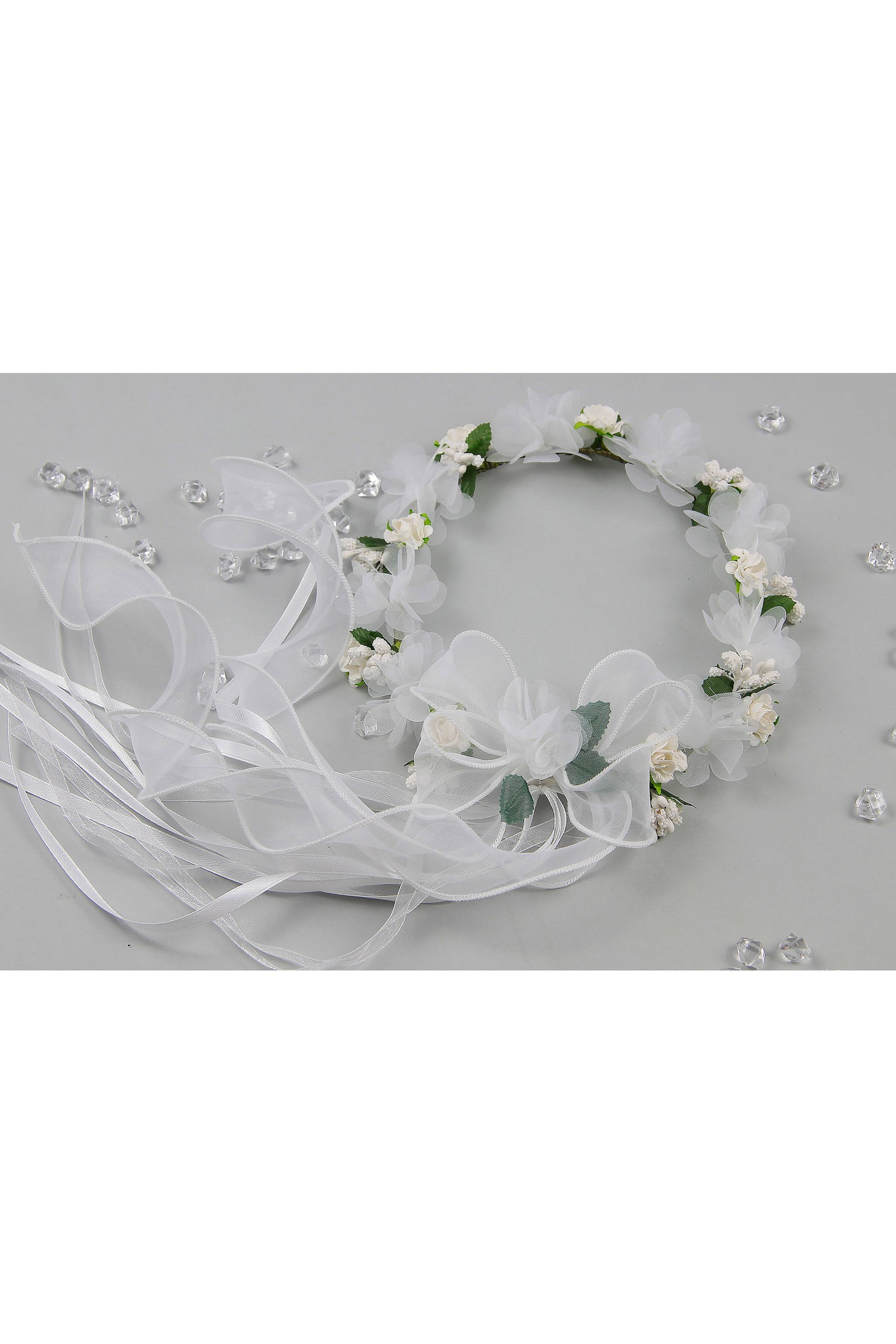 Wianek komunijny delikatny W24 - obraz 3