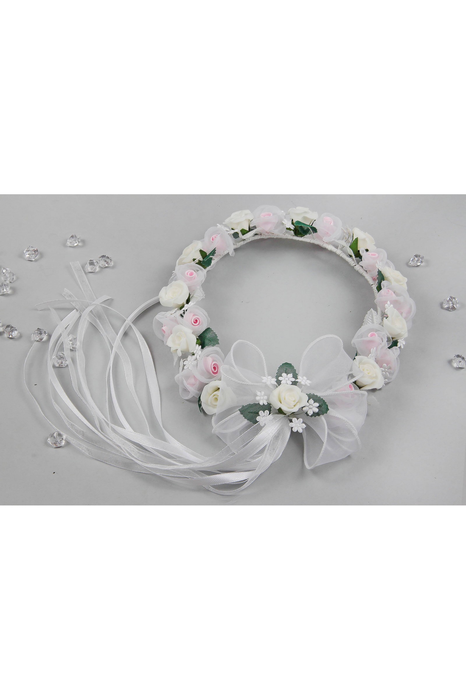 Wianek komunijny klasyczny W14 - obraz 5