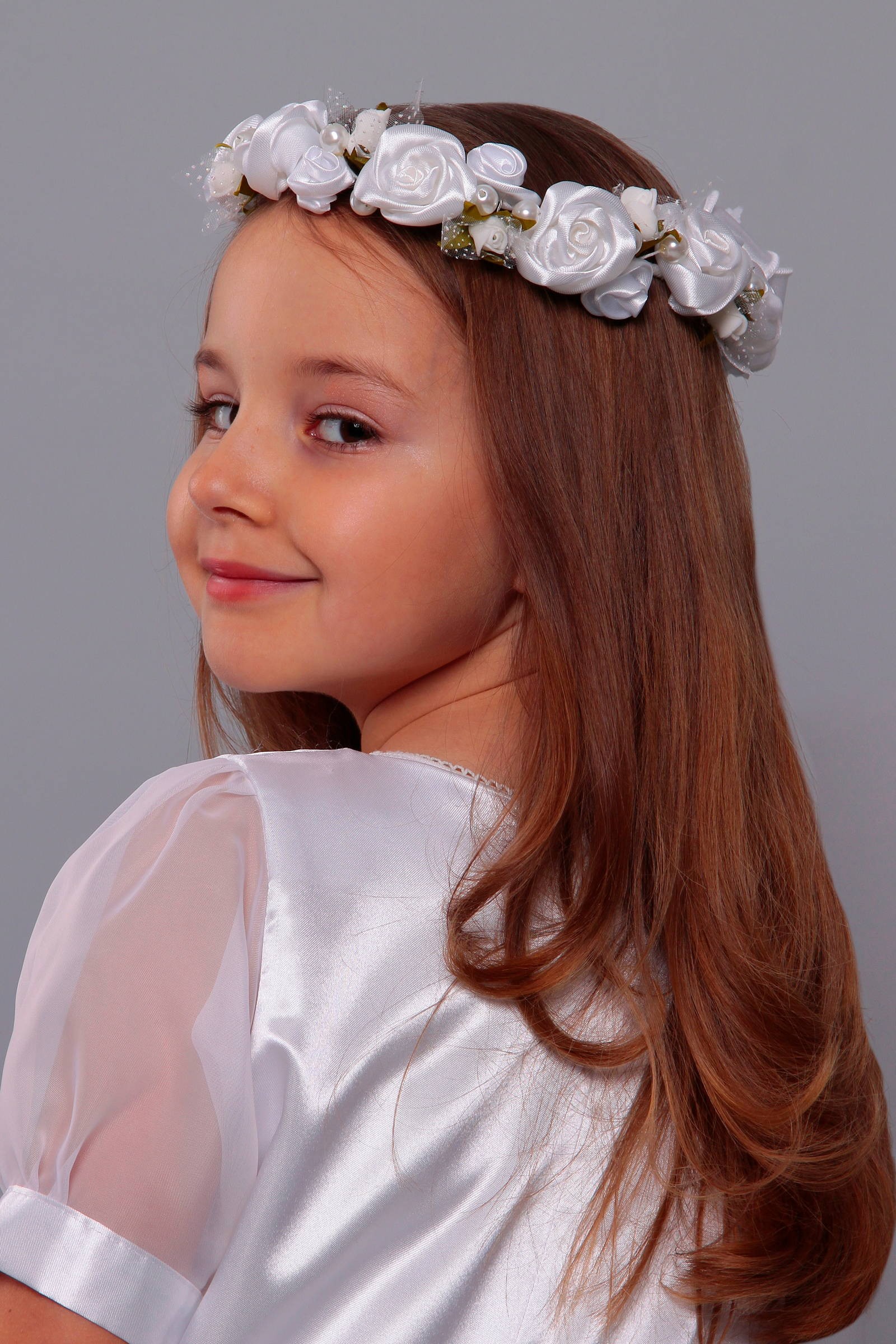 Wianek komunijny delikatny W47 - obraz 2