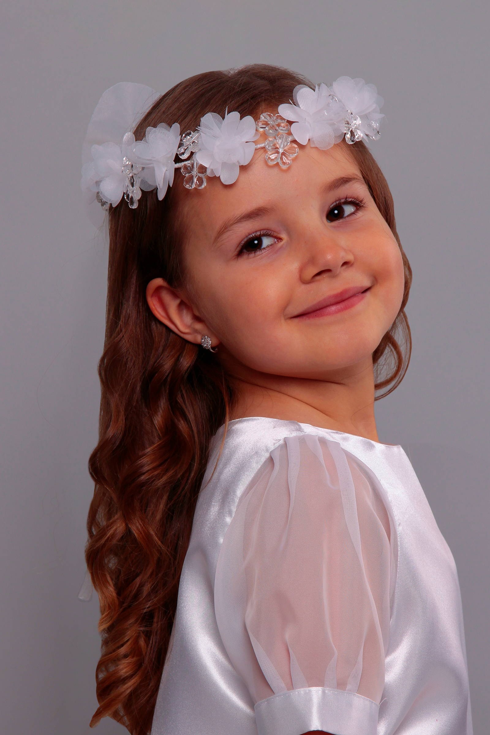 Wianek komunijny delikatny W39 - obraz 1