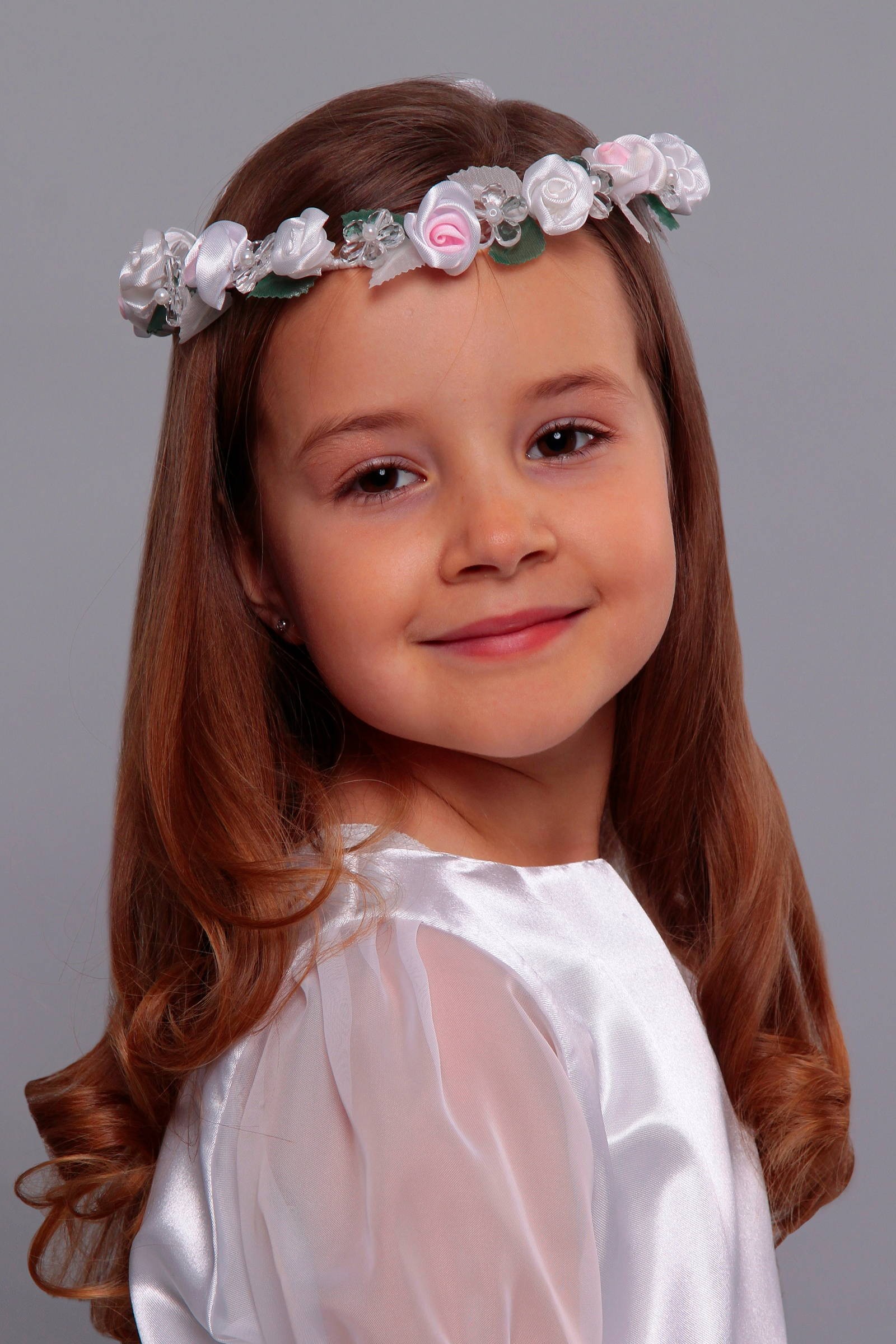 Wianek komunijny delikatny W49 - obraz 4